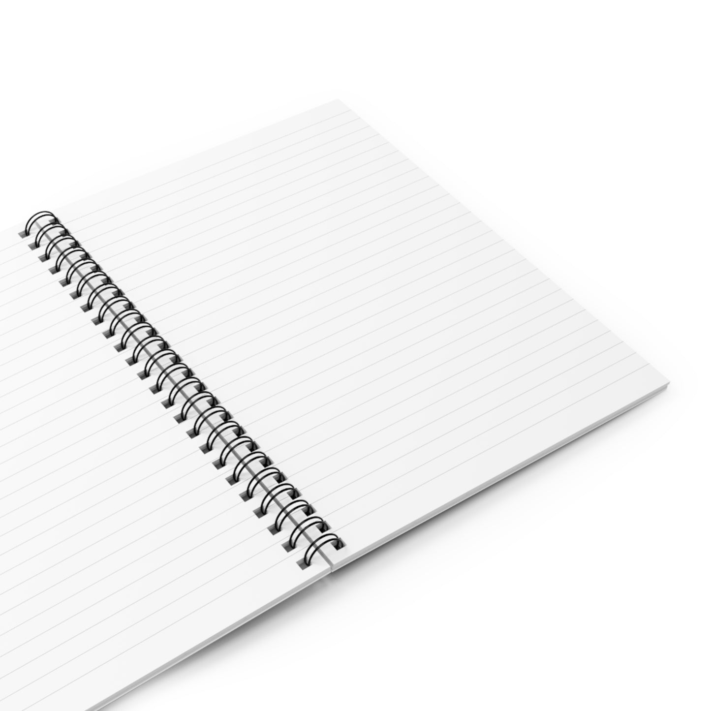 Amber Spiral Notebook - College Ruled Lines 6"x8"