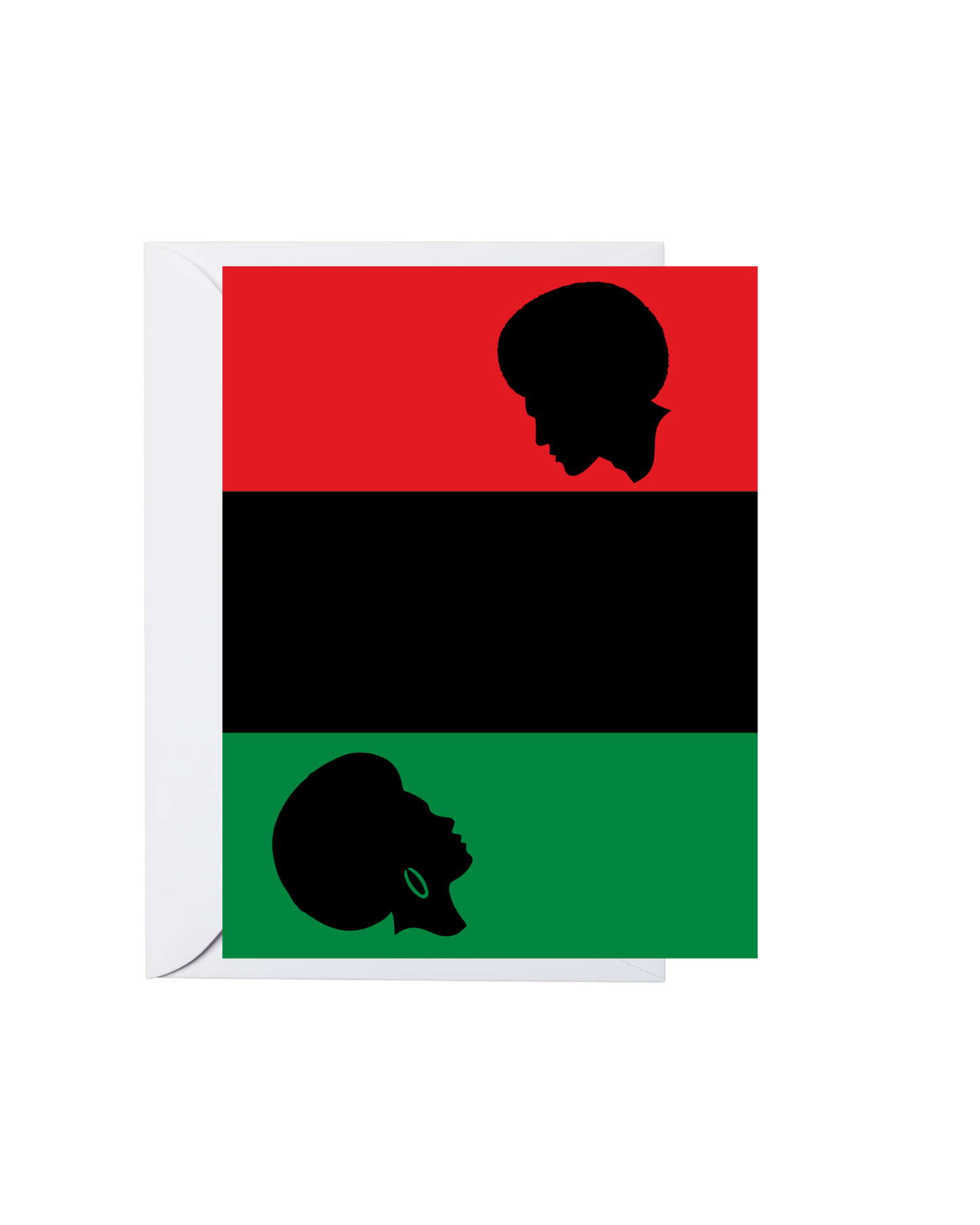Black Family Revolution Greeting Card-3 Pack