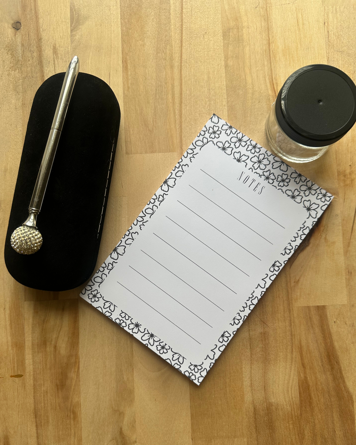 Daisy Notepad-Handmade