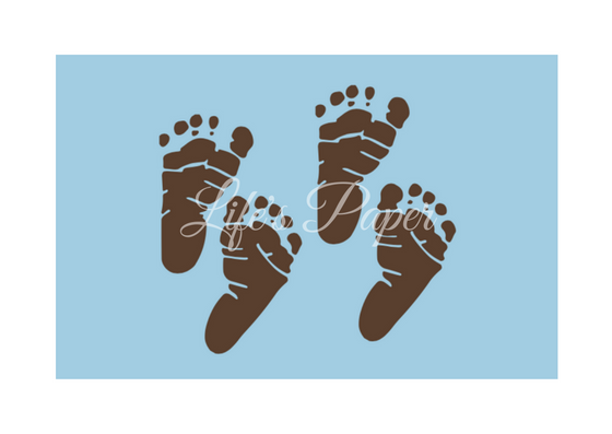 Brown Baby Boy Mini Journal-Handmade