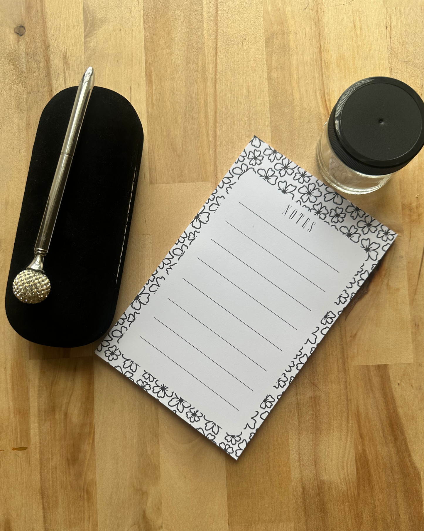 Daisy Notepad-Handmade