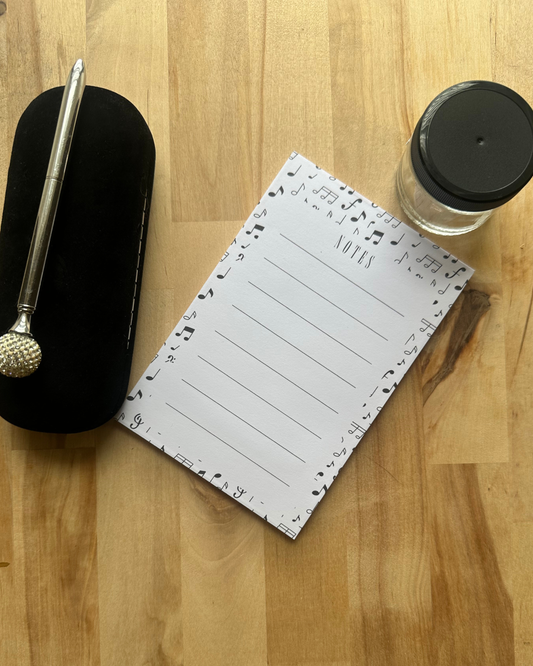 Musical Notepad-Handmade